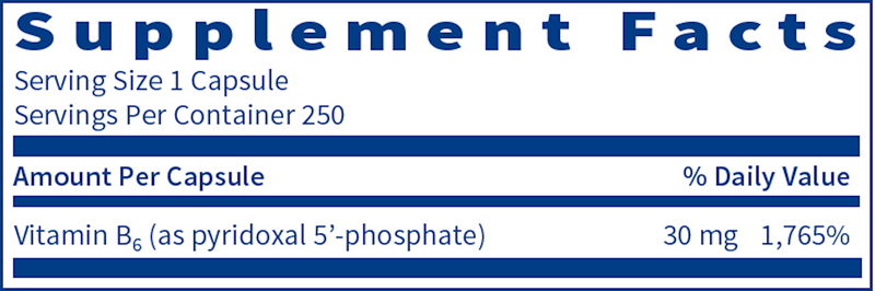 P-5-P Pyridoxal 5’-Phosphate
