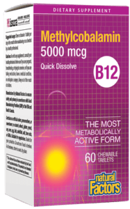 Vitamin B12 Methylcobalamin 5000 mcg