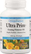 OmegaFactors® Ultra Prim™ Evening Primrose Oil 1000 mg