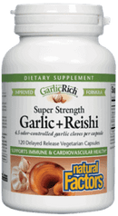 GarlicRich® Super Strength Garlic + Reishi
