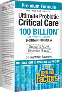 Ultimate Probiotic Critical Care 100 Billion Live Probiotic Cultures