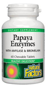 Papaya Enzymes with Amylase & Bromelain