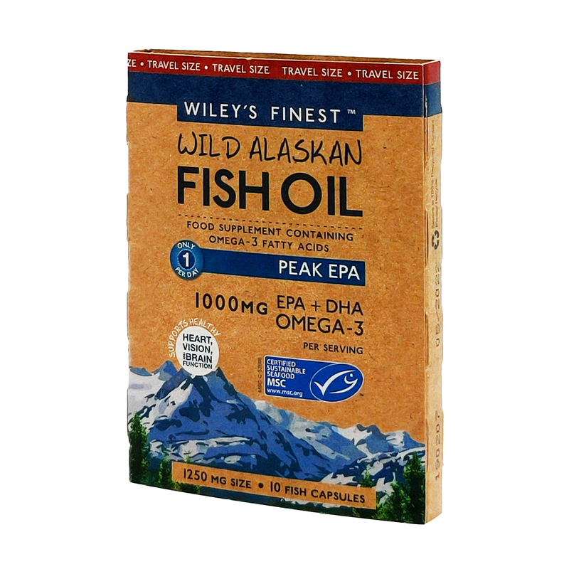 Wiley's Finest Peak EPA Fish Oil (Travel Size)