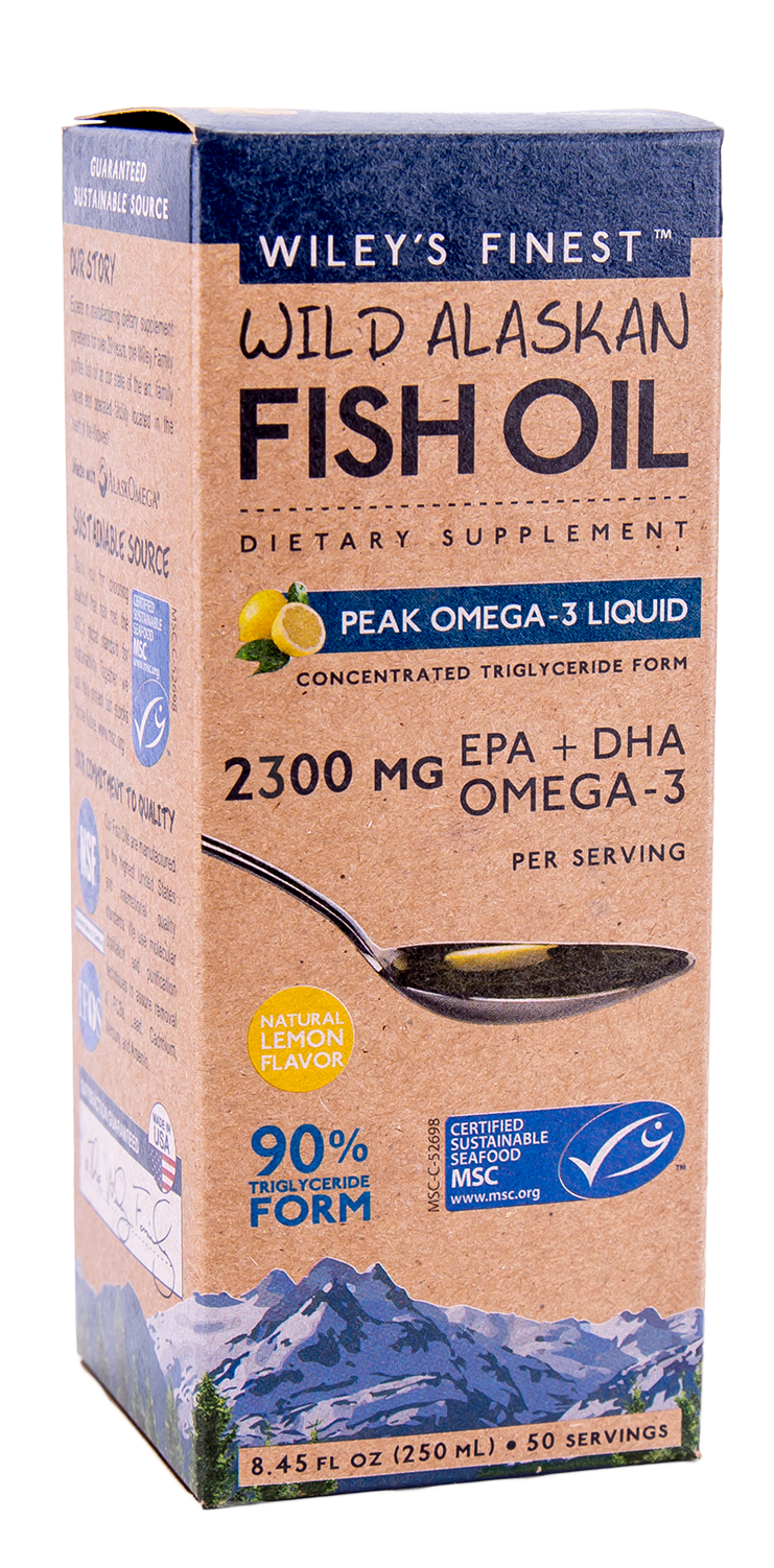 Wiley's Finest Peak Omega-3 Fish Oil