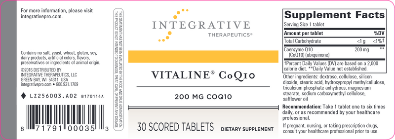 Vitaline® CoQ10 200mg