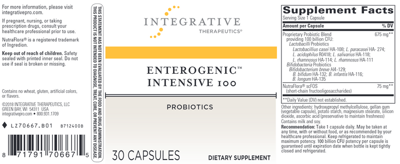 Enterogenic™ Intensive 100