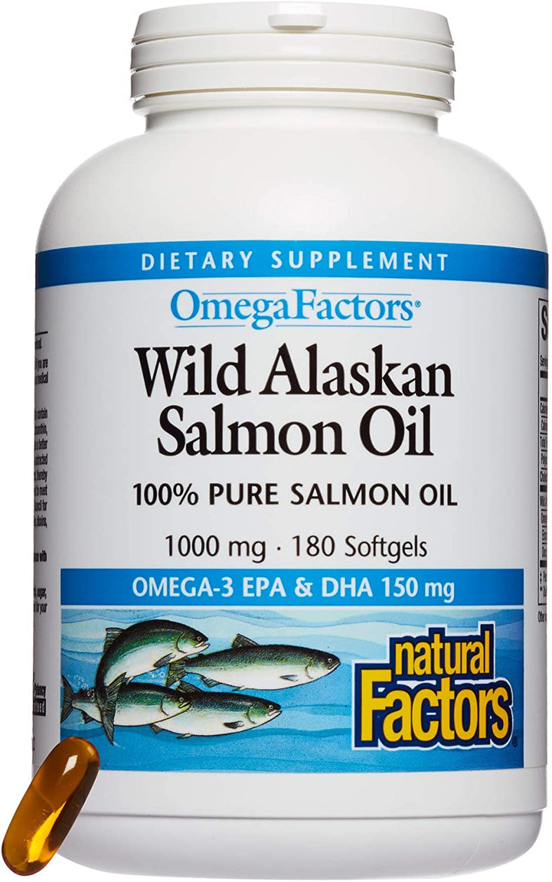 Wild Alaskan Salmon Oil 1000 mg